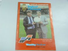 England V Denmark 1983