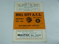 Hull City V Rotherham United 1960