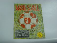 Walsall V Hull City 1985