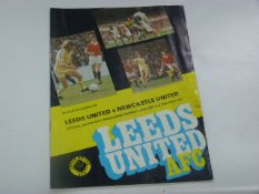 Leeds United V Newcastle United 1978