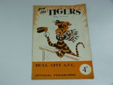 Hull City V Crewe Alex 1956