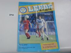 Leeds United V Hull City 1987