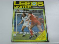 Leeds United V Tottenham Hot-spurs 1980