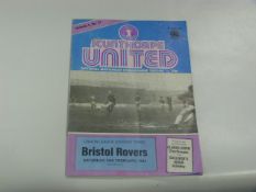 Scunthorpe United V Bristol Rovers 1984