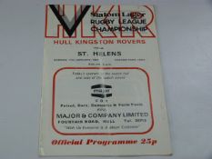 H.K.R v St Helens 1981