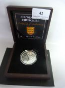 Jersey Silver 5 Pound Proof Coin