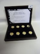 16 US Presidential Dollar Collection Gold Plated Coins