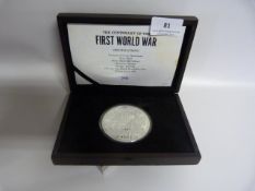 First World War Centenary Silver Coin 925
