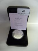 The Birth of Princess Charlotte Silver 1oz Proof Medallion