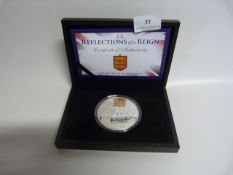 Reflection of Her Reign 5oz Proof Coin - 925 Silver