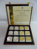 Set of 12 Cupro-Nickel Based Famous Coin Replicas