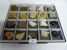 20 Assorted Geological Stones, Gems and Minerals Including Adanite, Labradorite, Chrome Diopside,