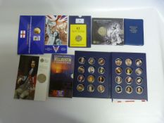 Assorted Commemorative Coin Sets of Great Britain (8 Sets)