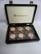 Boxed Set of 6 Coins of the World - Silver Noticed