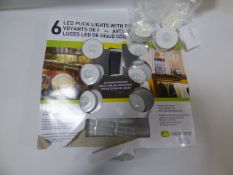 *SET OF 12 CAPSTONE PUCK LIGHT