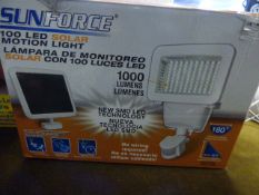 *100 LED SOLAR MOTION LIGHT