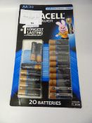 *DURACELL AA ULTRA - 20PK