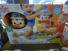 *BRIGHT STARS HIDE & SPIN MONKEY