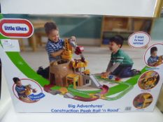 *LITTLE TIKES BIG ADVENTURE CONSTRUCTION PEAK RAIL & ROAD