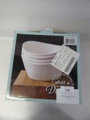 *PORCELAIN BOWLS 4PC