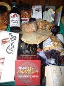 *Basket Containing a Large Quantity of Luxury Food Stuffs Including Short Breads, Meringues,