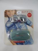 *PAIR OF ESPRIT BOYS SUNGLASSES - MEDIUM - RED & SILVER