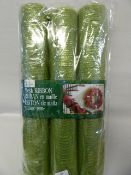 *3 Rolls of Mesh Ribbon