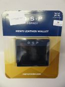 *O.S.P OSPREY MEN'S WALLET - BLACK