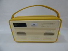 *V/Q RETRO RADIO MUSTARD 8PIN