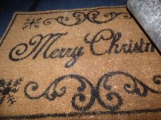 *PRIMEUR XMAS COIR DOOR MAT