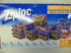*ZIPLOC CONTAINERS 24 PACK