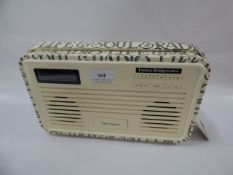 *V/Q EMMA BRIDGEWATER BLK 8PIN DIGITAL RADIO With IPHONE LIGHTNING DOCK