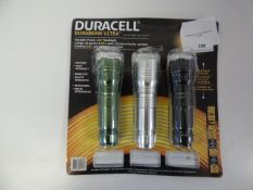 *DURACELL FLASH LIGHT 3PK