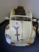 *VW BEETLE RIDE ON 12V CAR