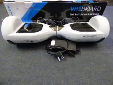 *WHIZBOARD ROCKWAY WHITE HOVER BOARD