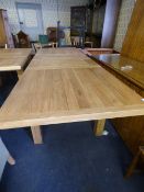 *1800 Long Oak Dining Table