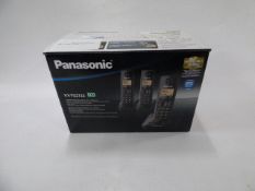 *PANASONIC TRIPLE DECT TAM CORDLESS TELEPHONE SET