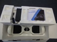 *WHIZBOARD WHITE HOVER BOARD