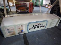 *PLACETECH 4 TIER METAL STORAGE UNIT