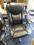 *LEATHER EXEC CHAIR
