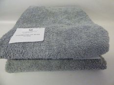 *CHARISMA HAND TOWEL SILVER 2 PACK
