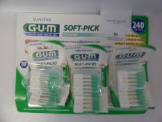 *GUM SOFT PICKS 240CT
