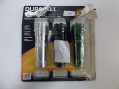 *DURACELL FLASH LIGHT 3PK