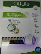 *OTTLITE LED DESK LAMP