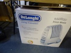 *DELONGHI 1.5KW BAMBINO ELECTRIC OIL FILLED RADIATOR