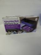 *UV DESKTOP COUNTERFEIT NOTE DETECTOR