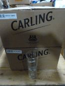 48 Carling Pint Glasses