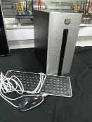 *HP Desk Top PC with Monitor & Keyboard with Bang and Olufsen Audio