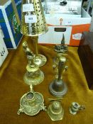Collection of Brassware