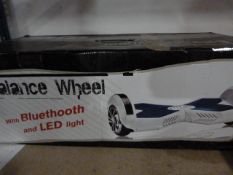 *Balance Wheel Hover Board with Blue Tooth and LED Connectivity in Red